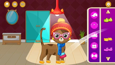Virtual Cat Pet Care Life screenshot 2