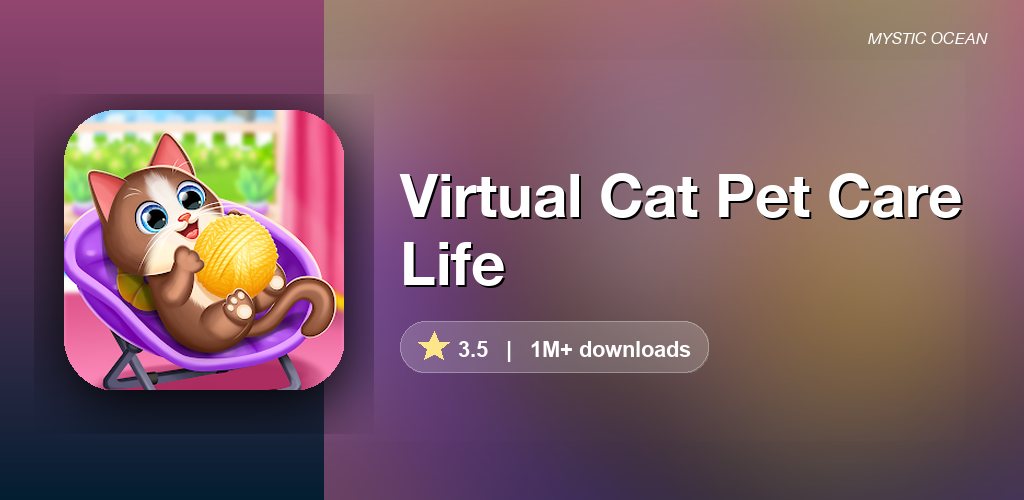 Virtual Cat Pet Care Life